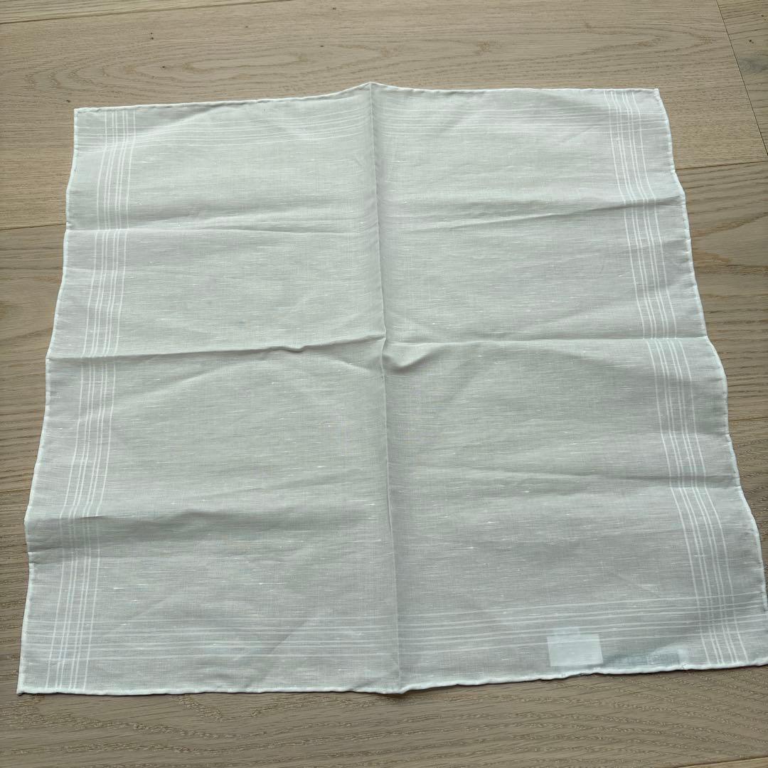 メンズ　エルメススカーフ　CARLO RIVA ハンカチ