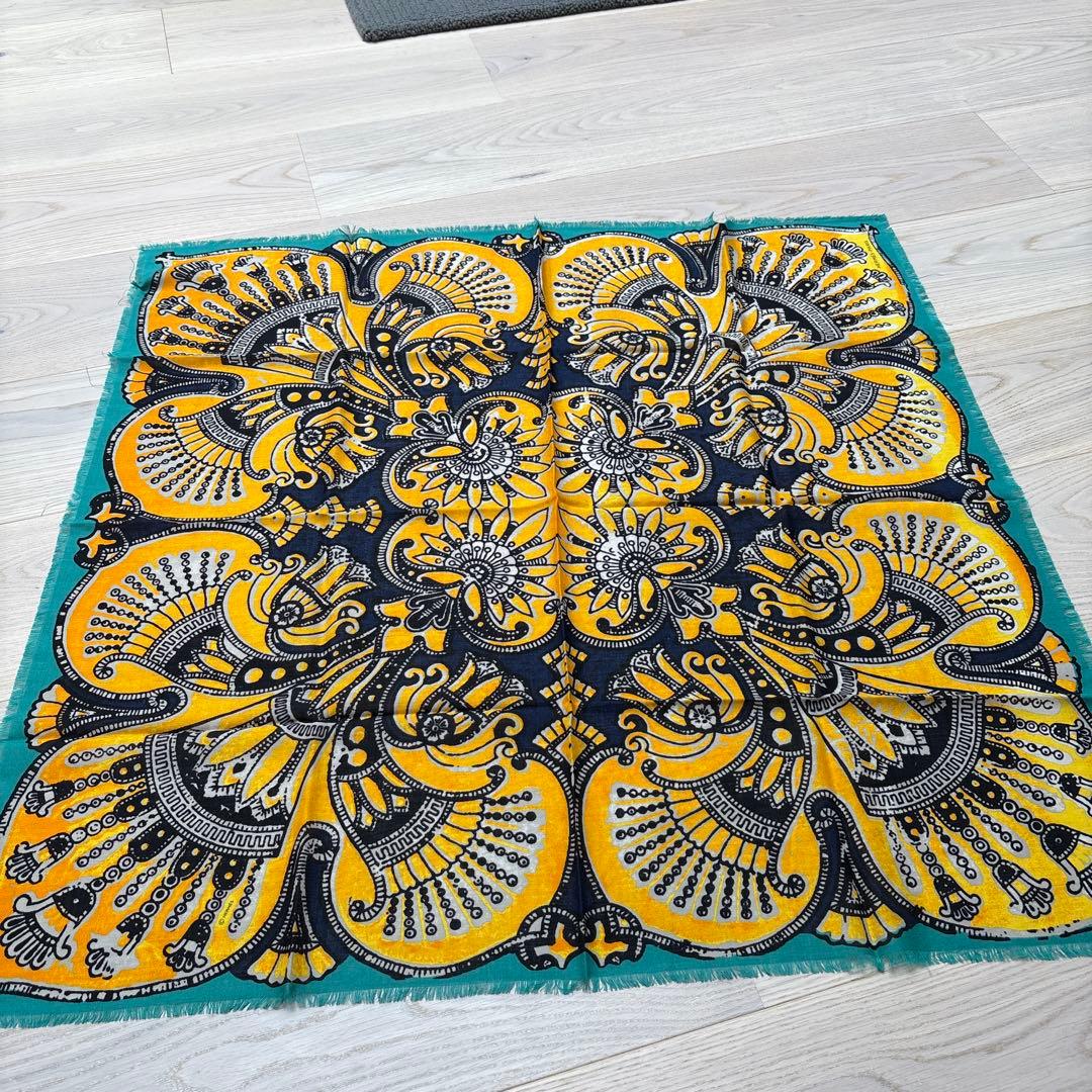 メンズ　エルメススカーフ　CARLO RIVA ハンカチ