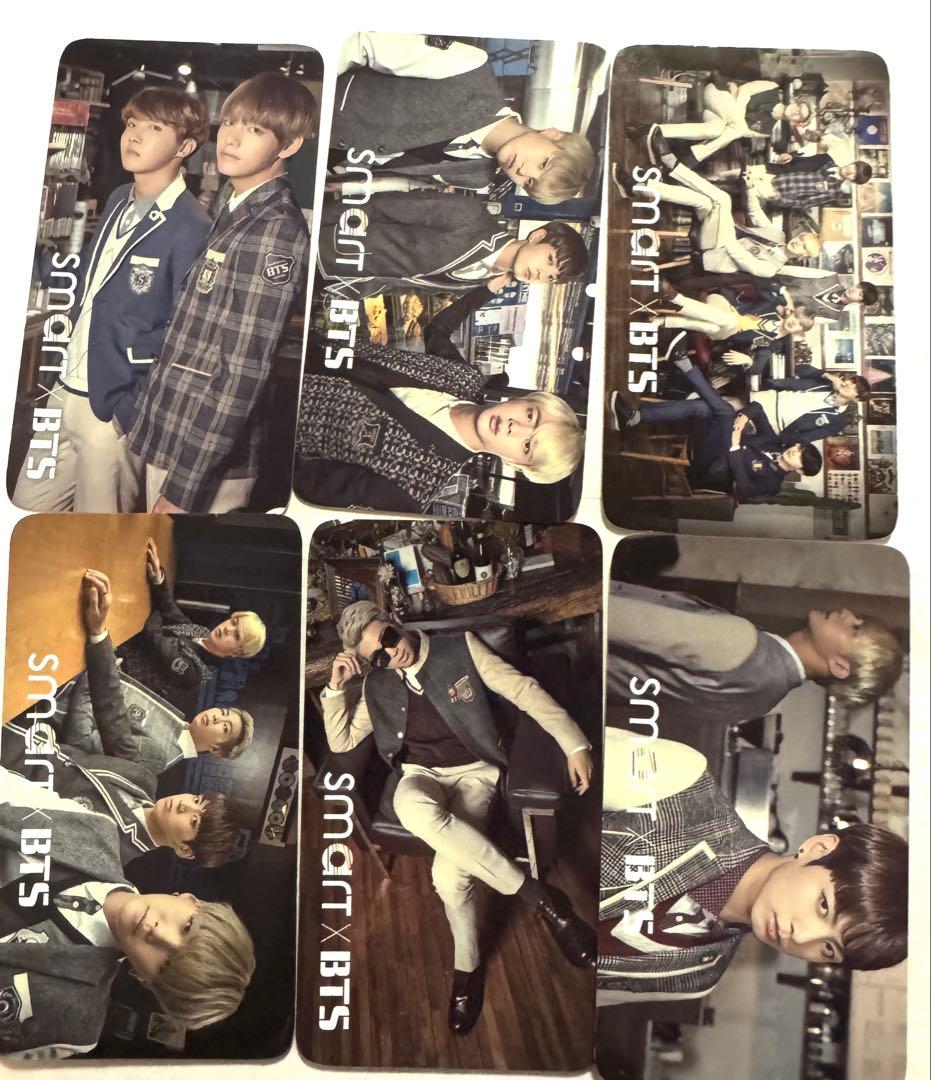 Smart x BTS 公式トレカ 6枚セット