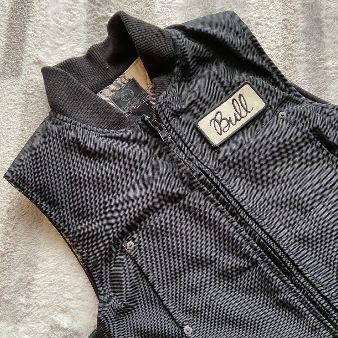 BULL ORIGINAL ダブルジップ コーデュラ ベスト Lサイズ