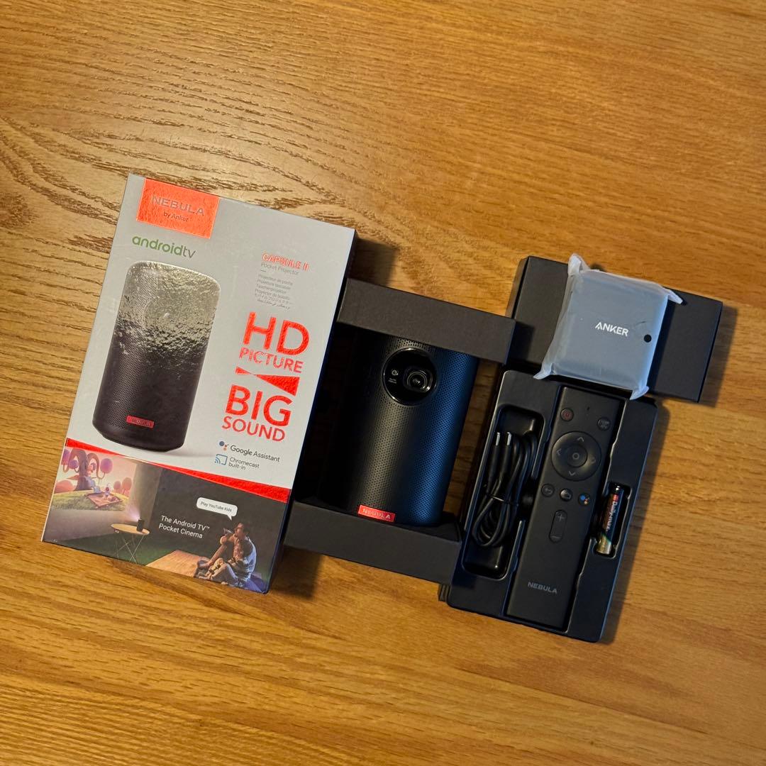 プロジェクター Nebula Capsule II Android TV