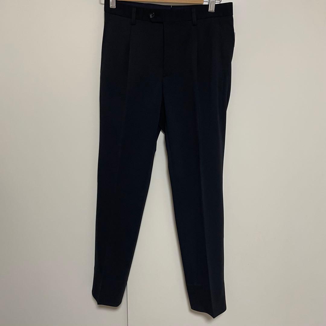 【完全新品未使用】スーツ パーソンズ 黒 YA4伸縮抜群ニット生地