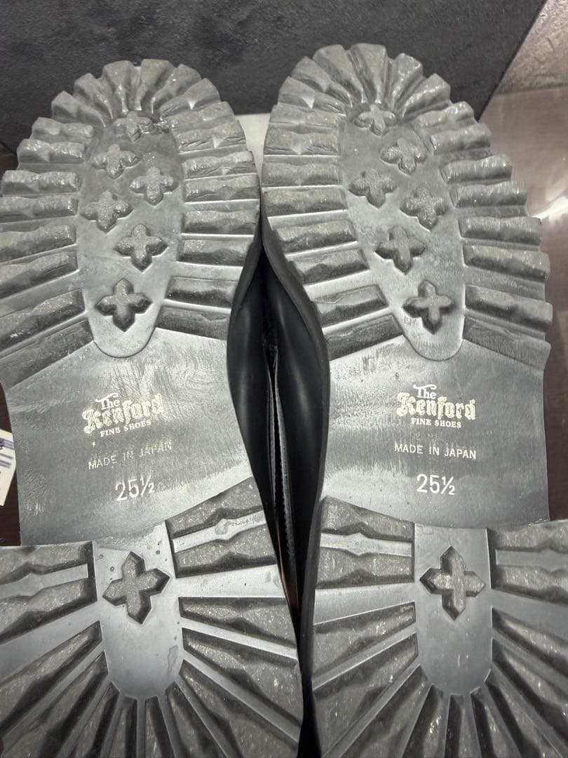 靴 Kenford TANK SOLE LOAFERS 25.5cm