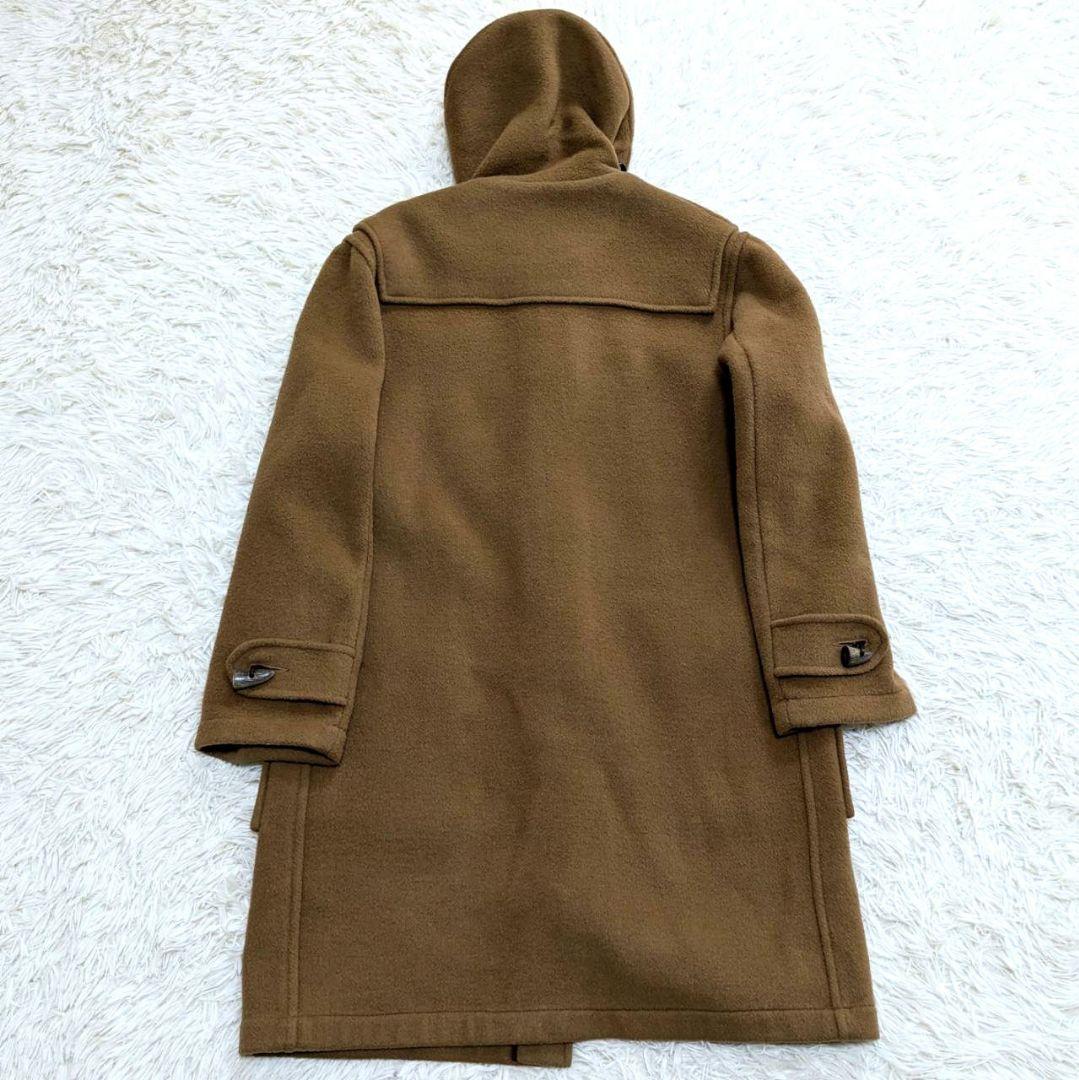 90s グローバーオール ダッフルコート チェック柄 キャメル 英国製 M
