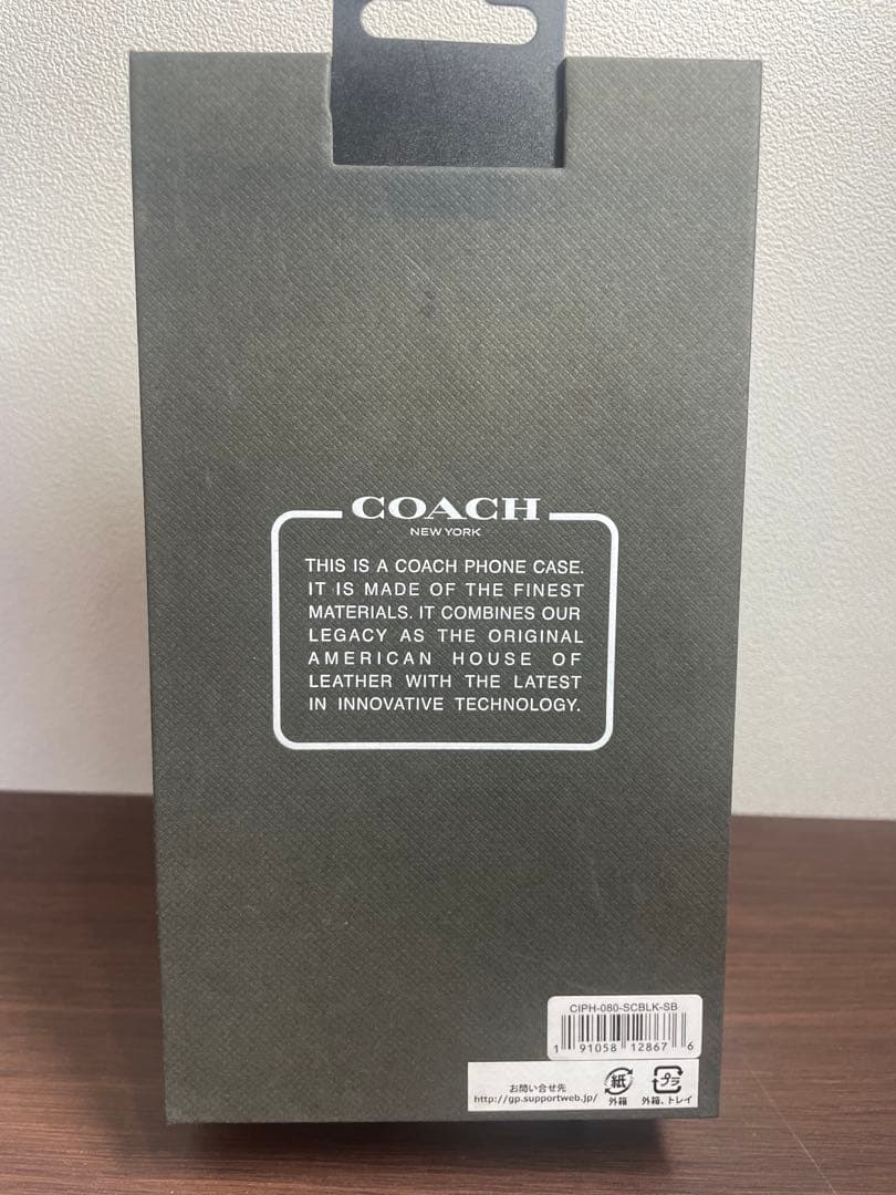 COACH iPhone SE/8/7 手帳型ケース