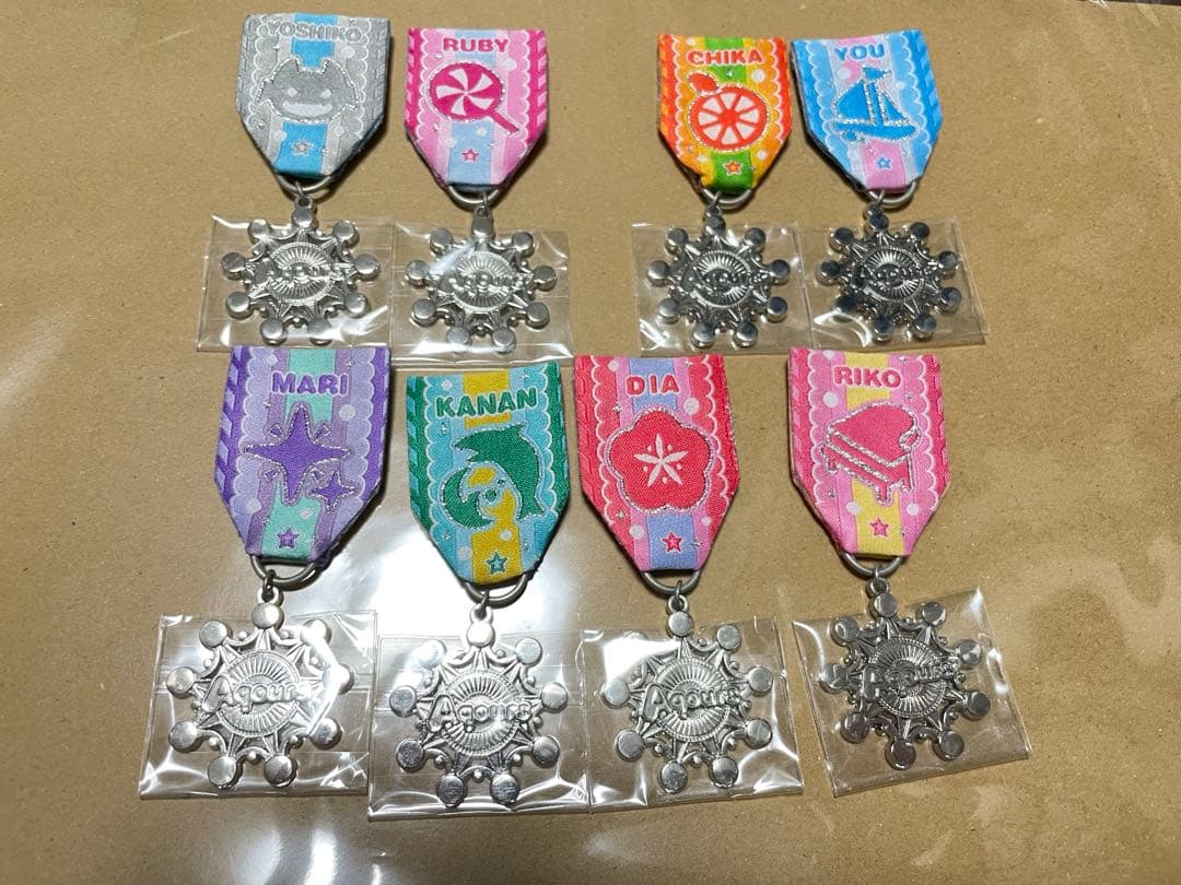 ラブライブ サンシャイン　勲章コレクション 8個セット