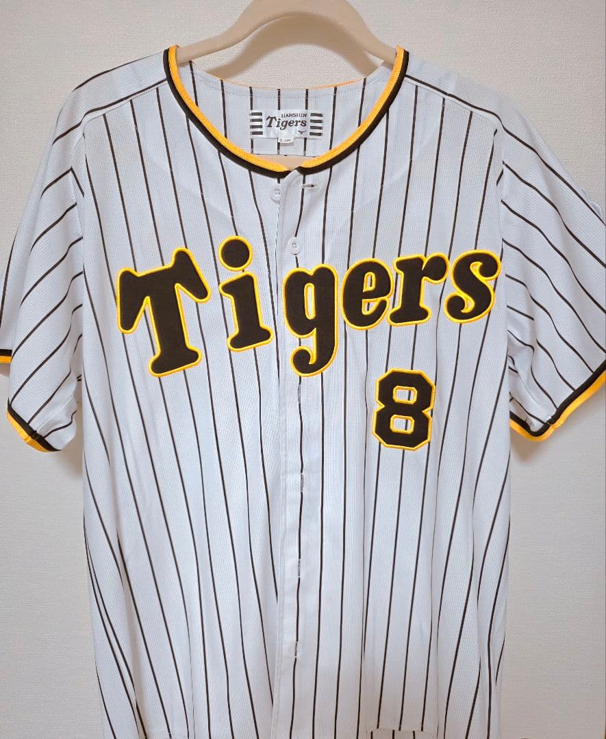 佐藤輝明レプリカユニフォーム(Lサイズ美品) 2023優勝年