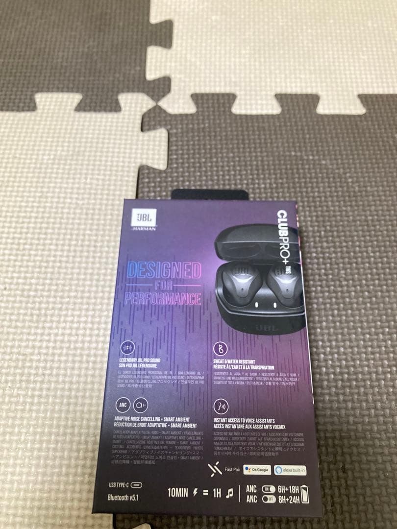 JBL CLUB PRO+ TWS 完全ワイヤレスイヤホン ブラック