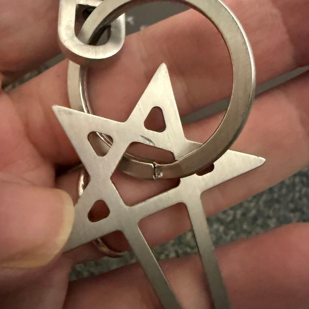 rick owens pentagram Palladio キーホルダー