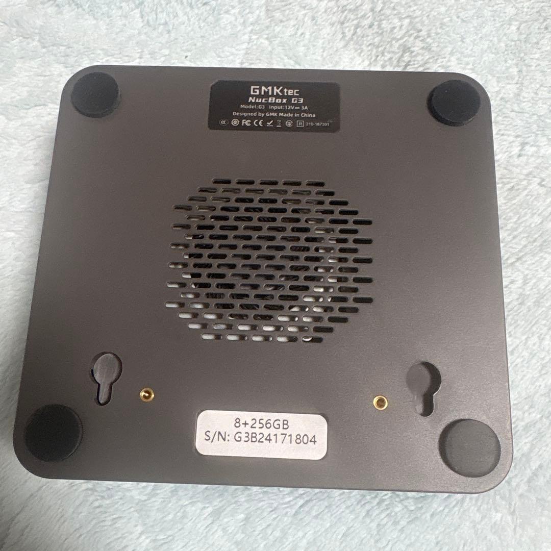 ミニPC GMKtec NucBox G3 16GB 256GB