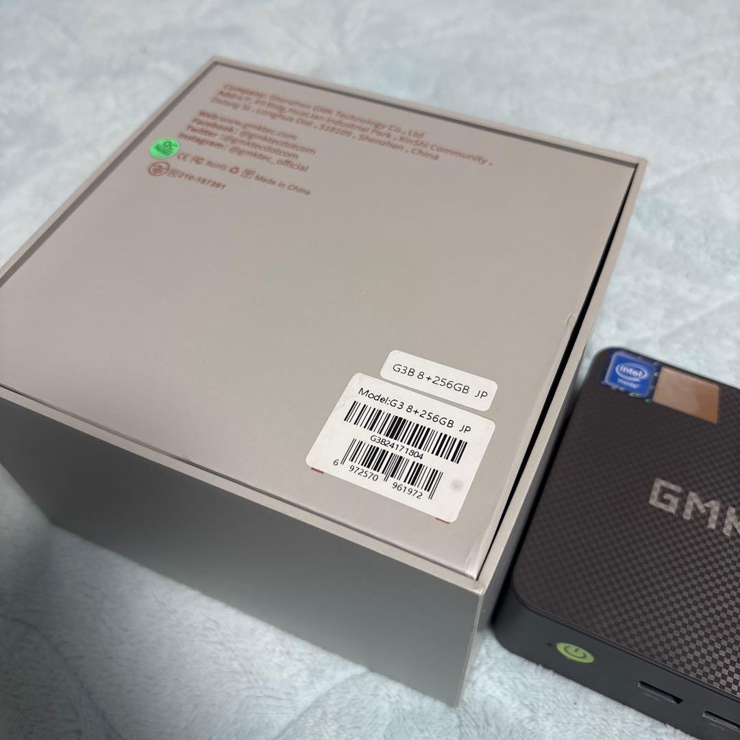 ミニPC GMKtec NucBox G3 16GB 256GB