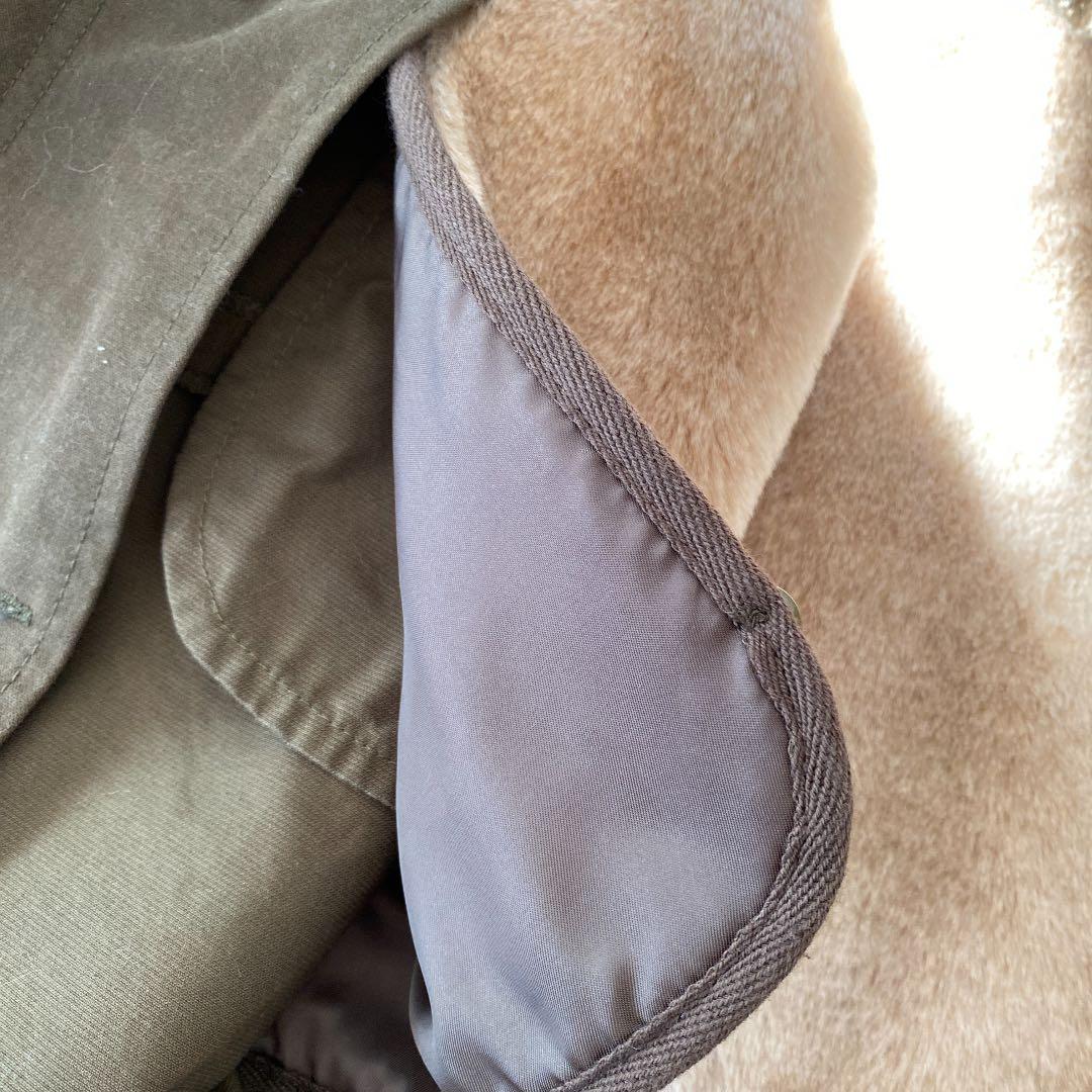 週末まで　最終値下げ⭐️新品未使用⭐️アナトリエ　ファー付き　モッズコート