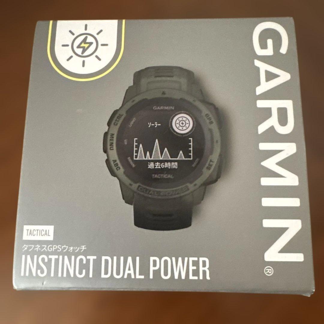 t*8様 販売終了✴︎GARMIN　Instinct　DualPower　TAC