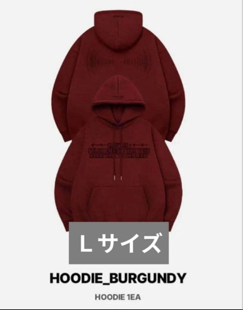 TREASURE PULSE ON ソウルコン　MD フーディー　Lサイズ