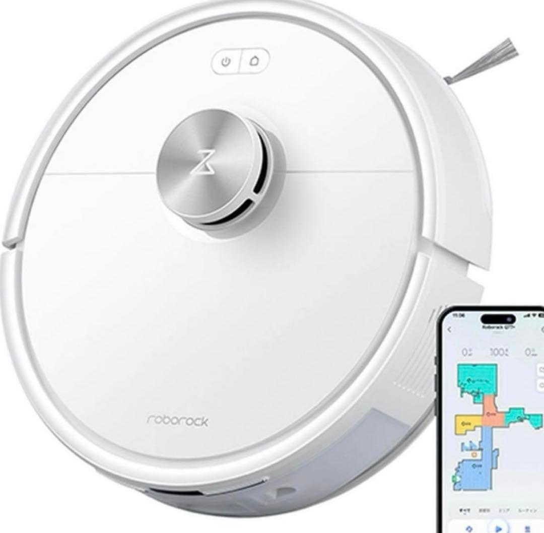新品未使用　ロボット掃除機　ロボロック　roborock スマホ対応　ホワイト