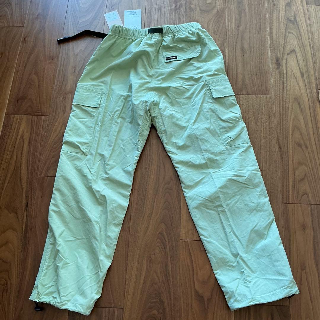 新品！未使用！GRAMICCIグラミチVIS別注ビッグポケットカーゴPT 黄緑S