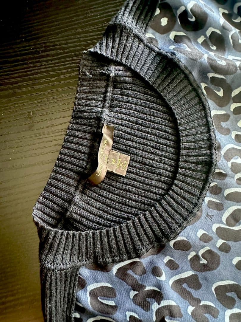 Louis Vuitton レオパード柄 半袖Tシャツ M