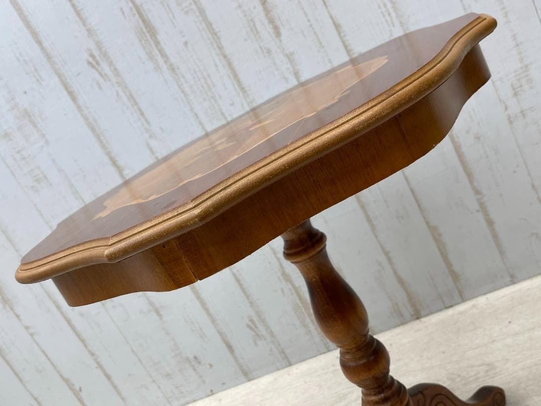 象嵌 サイドテーブル コーヒーテーブル 花台 飾り台 ローテーブル インテリア