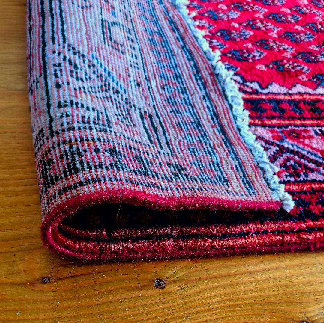 大判！300×120　ペルシャ絨毯　バルーチ　ヴィンテージラグ　トライバルラグ