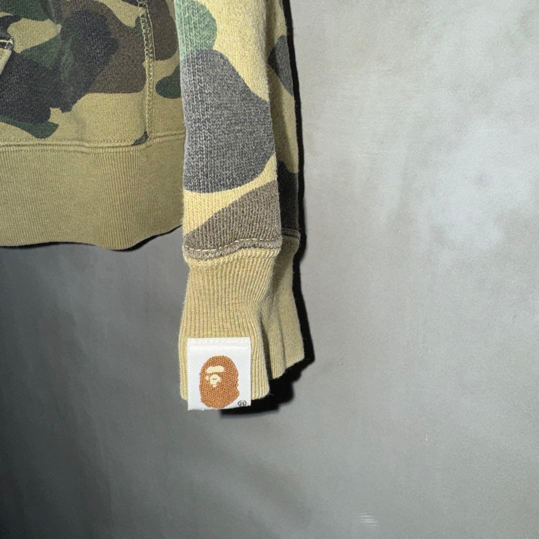 トップス a bathing ape 1st camo zip hoodie