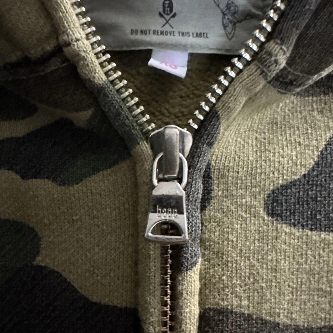 トップス a bathing ape 1st camo zip hoodie