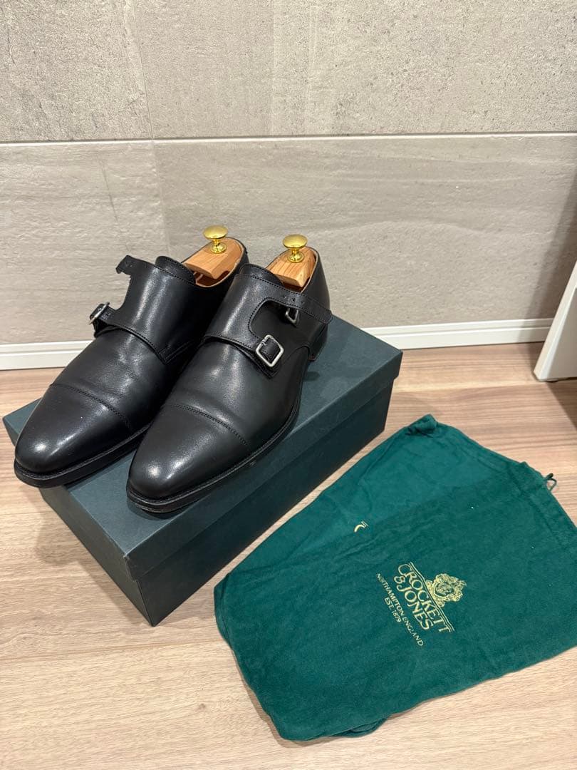 【美品】Crockett & Jones LOWNDES 7E