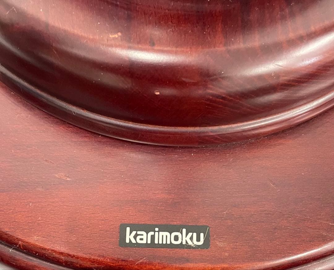 カリモク家具 karimoku ポールハンガー ラック　アンティーク　美品