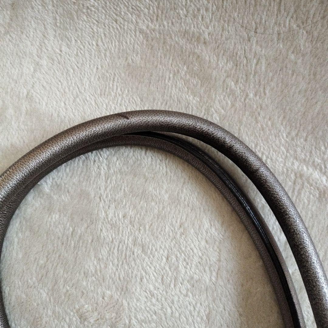 フェラガモsalvatore ferragamoガンチーニ 21 レザーブロンズ