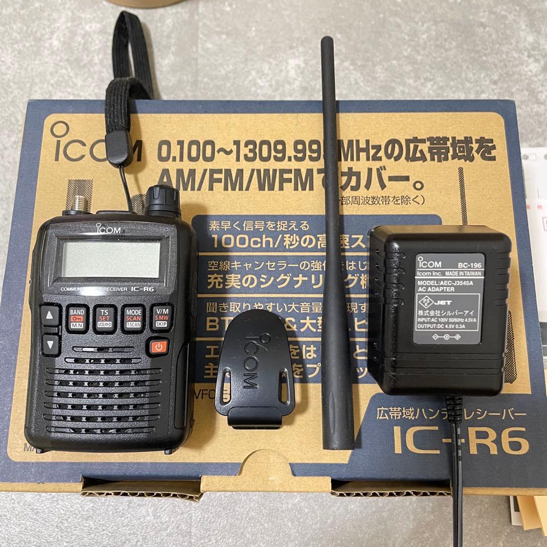 icom IC-R6 エアバンドレシーバー