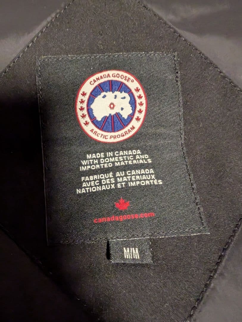 カナダグース　ダウンベスト　ブラック　Мサイズ