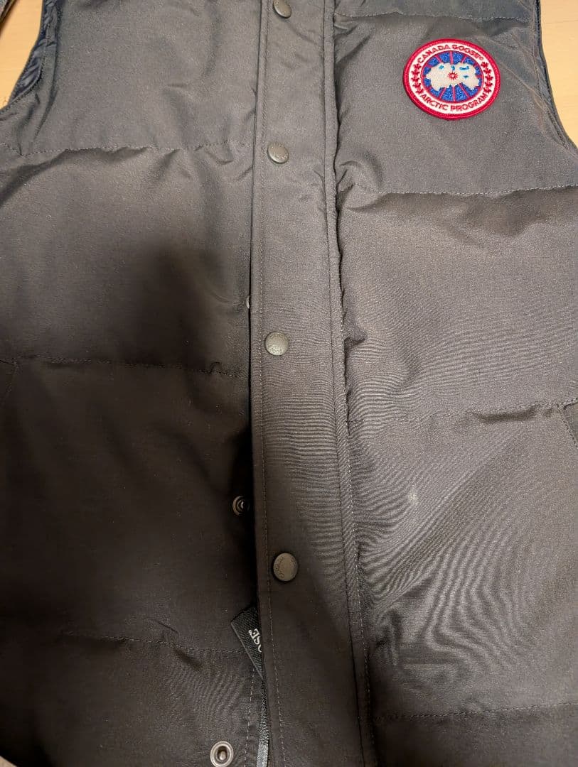 カナダグース　ダウンベスト　ブラック　Мサイズ