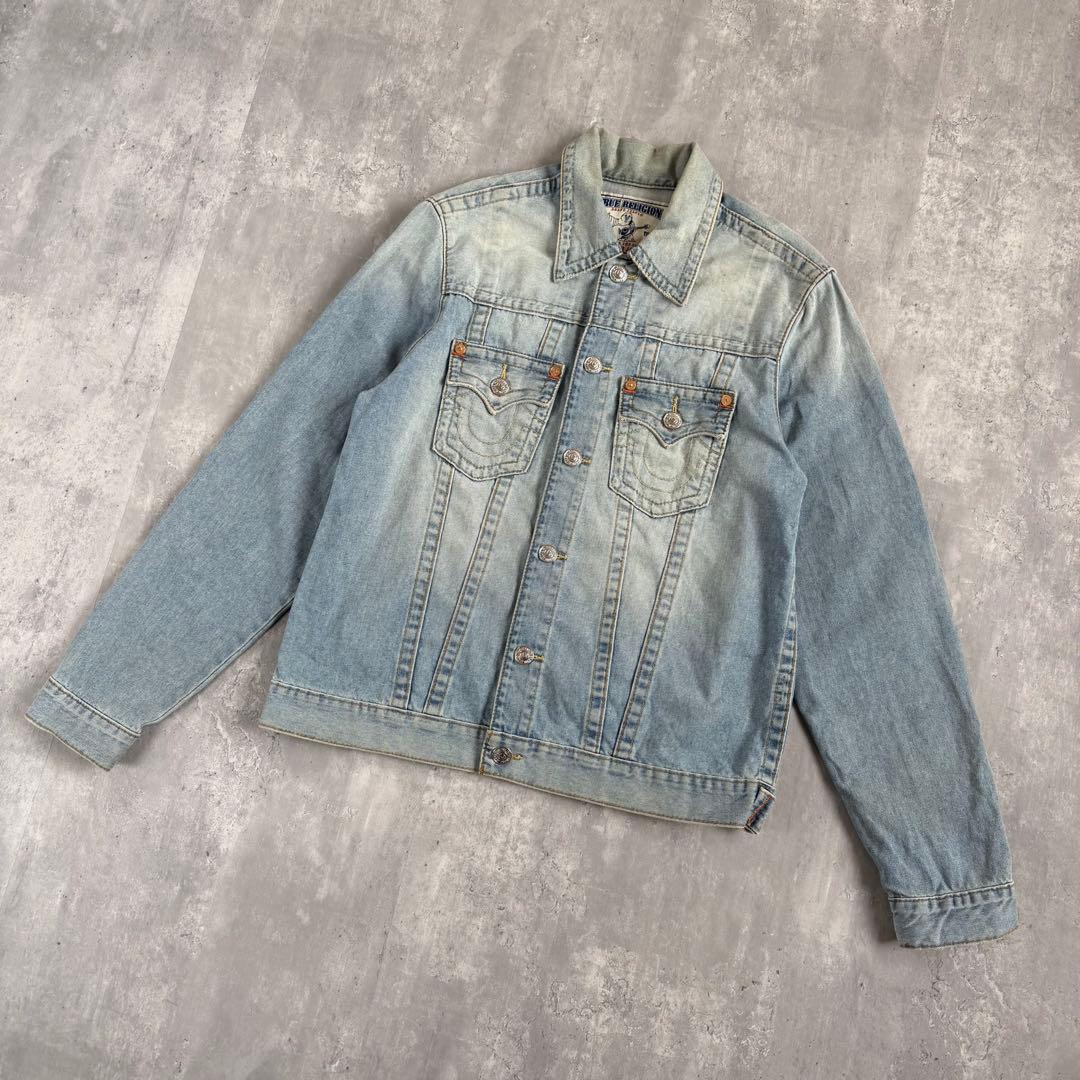 TRUE RELIGION デニムジャケット スナップボタン L メキシコ製
