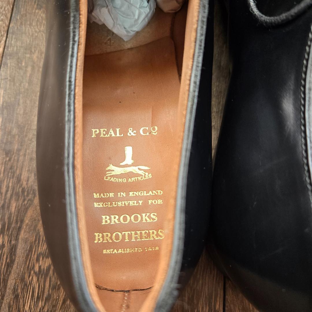 クロケット&ジョーンズ製 ブルックスブラザーズ×PEAL & Co ホールカット