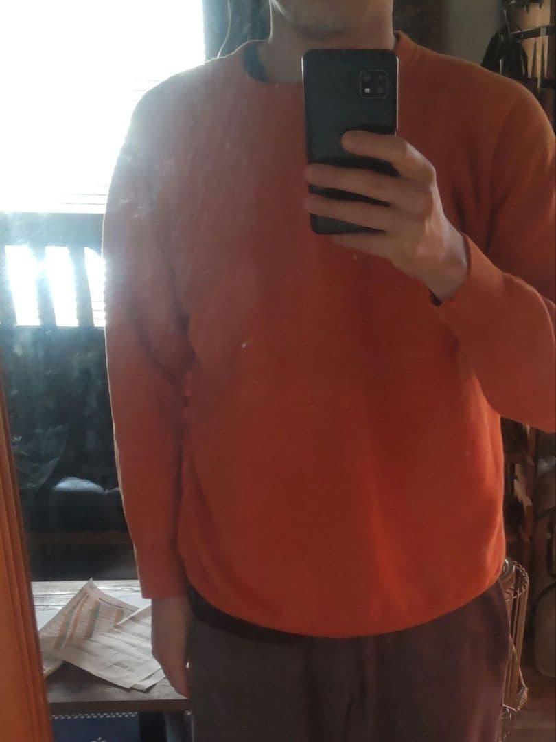 Towncraft オレンジ トレーナー Lサイズ