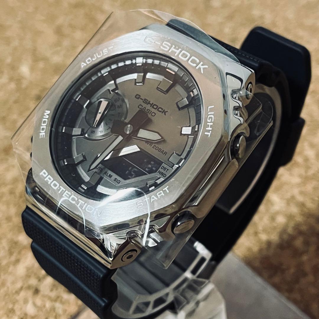 極美品】カシオGーSHOCK/GMー2100ー1AJFメタルカバード
