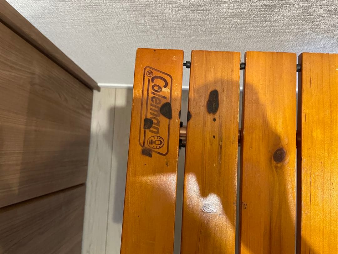 aaa様【クラシック】 Coleman ナチュラルウッドロール　テーブル 110