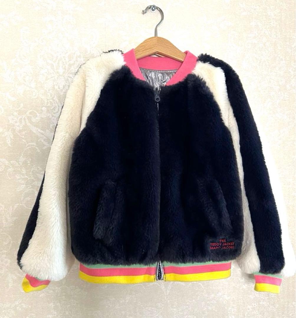 【マークジェイコブス】リバーシブル✨ボアジャケット　ボアジャケット　120㎝