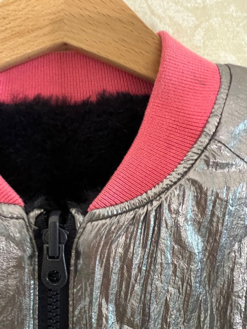 【マークジェイコブス】リバーシブル✨ボアジャケット　ボアジャケット　120㎝