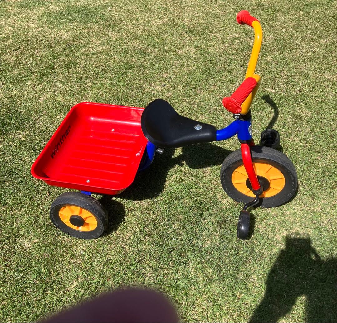 ボーネルンド三輪車 荷台付き Winther