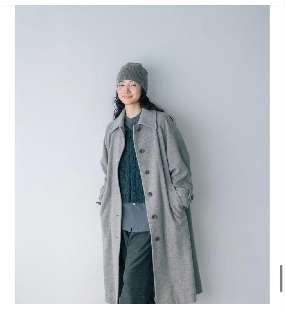 【新品】北欧　暮らしの道具店　ウール混のチャンキーニットベスト