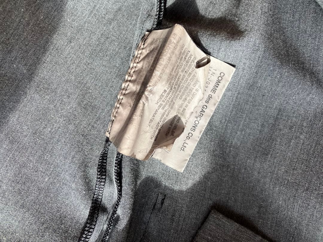 BLACK COMME des GARCONS チャイナジャケット Lサイズ