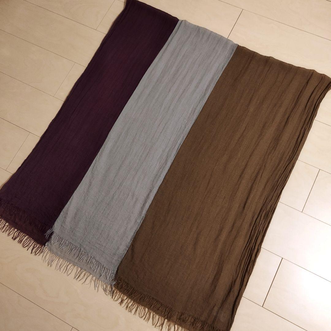 ヨウジヤマモトプールオム ウール ストール マフラー