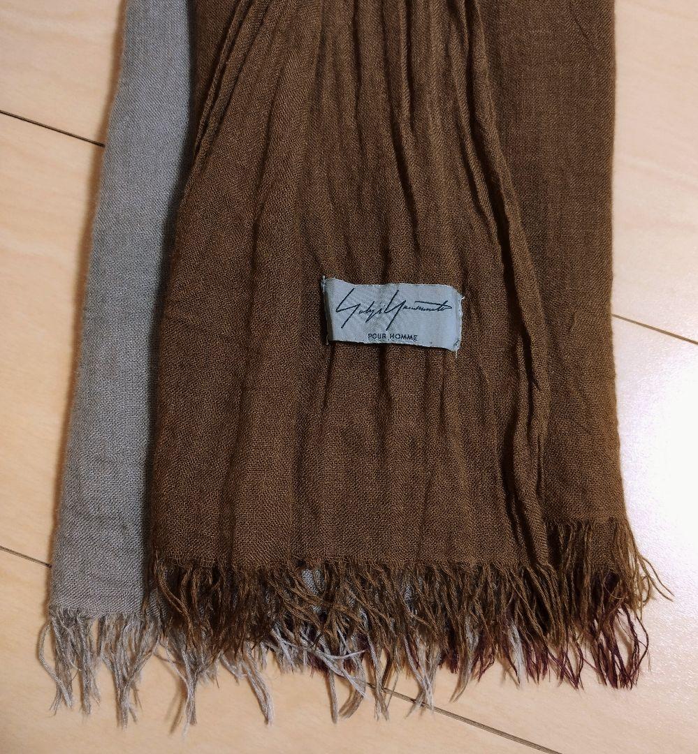 ヨウジヤマモトプールオム ウール ストール マフラー