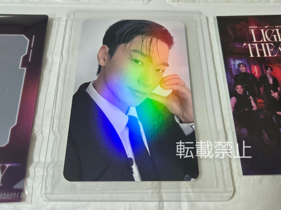 ATEEZ VR LIGHT THE WAY 映画 サン トレカ ホログラム