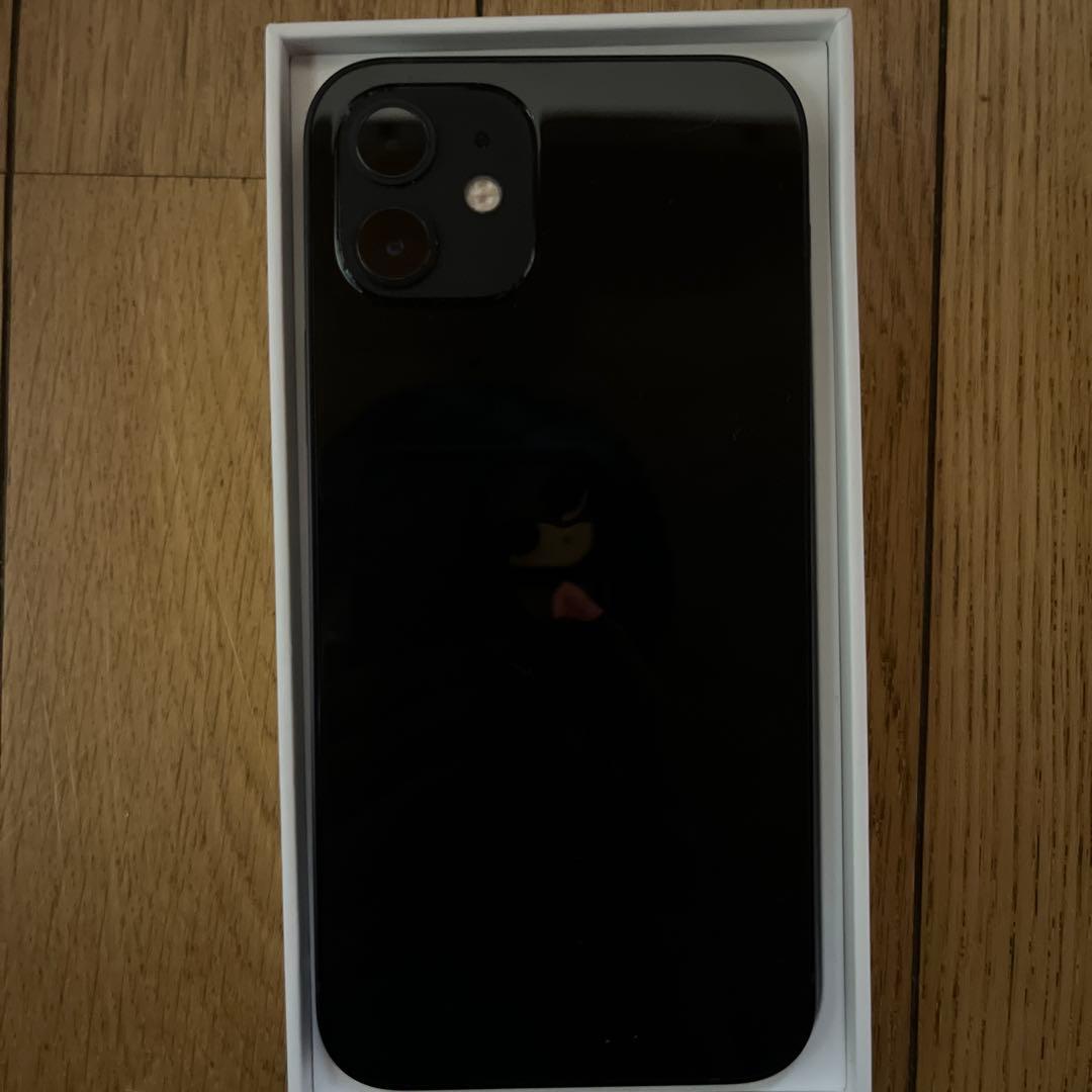 iPhone 12 ブラック 本体　美品！