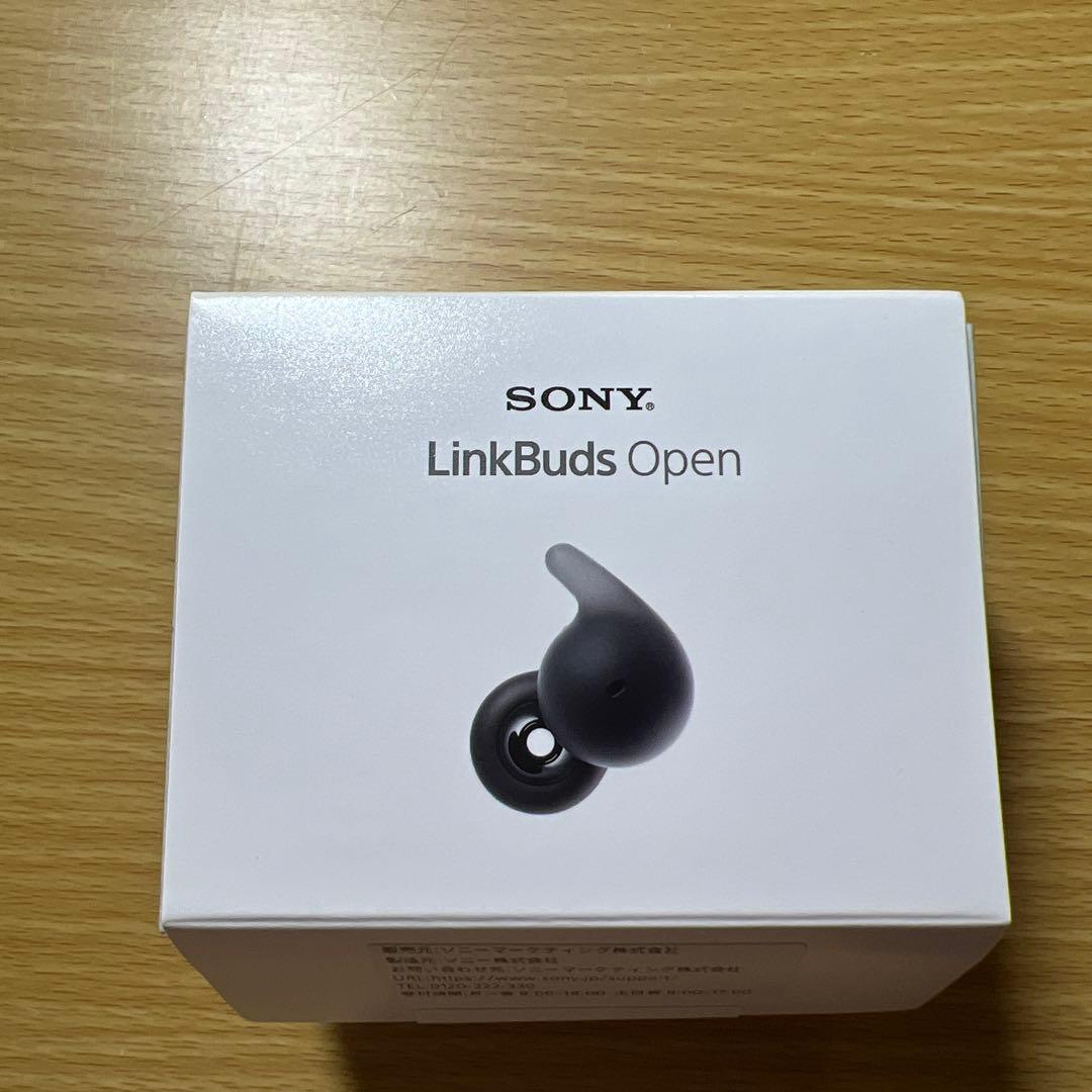 SONY LinkBuds Open ブラック 充電ケース付き