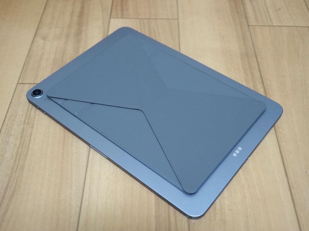 美品 iPad Air4 ブルー 64GB Moftスタンド バッテリー100%