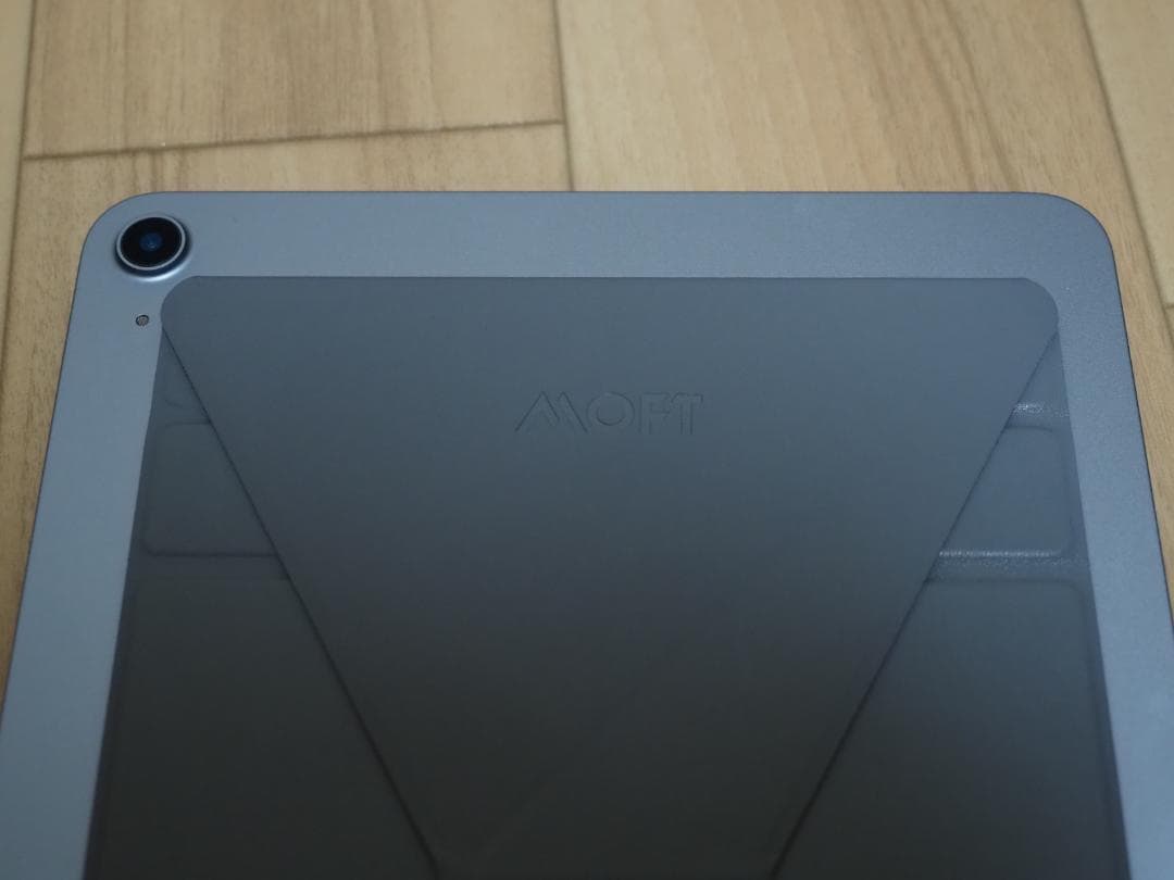 美品 iPad Air4 ブルー 64GB Moftスタンド バッテリー100%