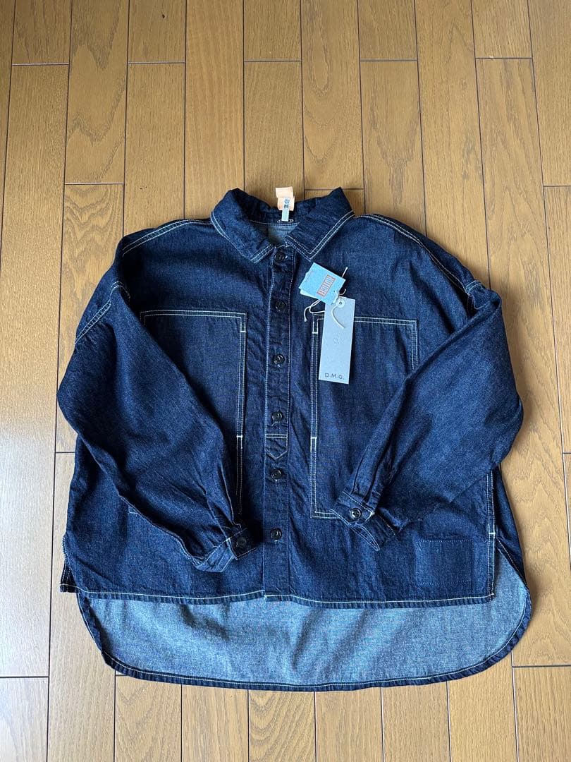 [D.M.G. / ディーエムジー] 7ozデニム プリズナーデニムジャケット