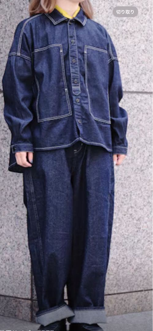 [D.M.G. / ディーエムジー] 7ozデニム プリズナーデニムジャケット